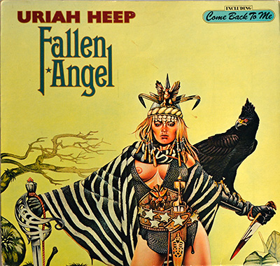 URIAH HEEP -  Fallen Angel / Come back to me album front cover vinyl record